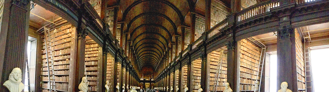 Photo of Trinity College Library, Dublin